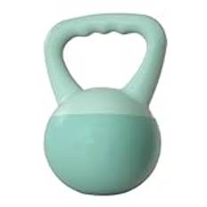 Hantel Kettlebell Fitness Utrustning Kettlebell Hantel Höft Styrketräning Träning Mjuk Botten Kettlebell Hantelset(Green,5KG)