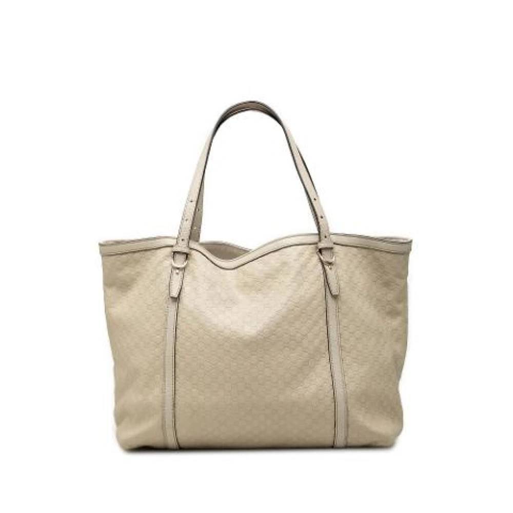 Gucci Vintage Pre-owned Nice Tote Bag - Vintage - Dame - Beige - ONE SIZE - Uld