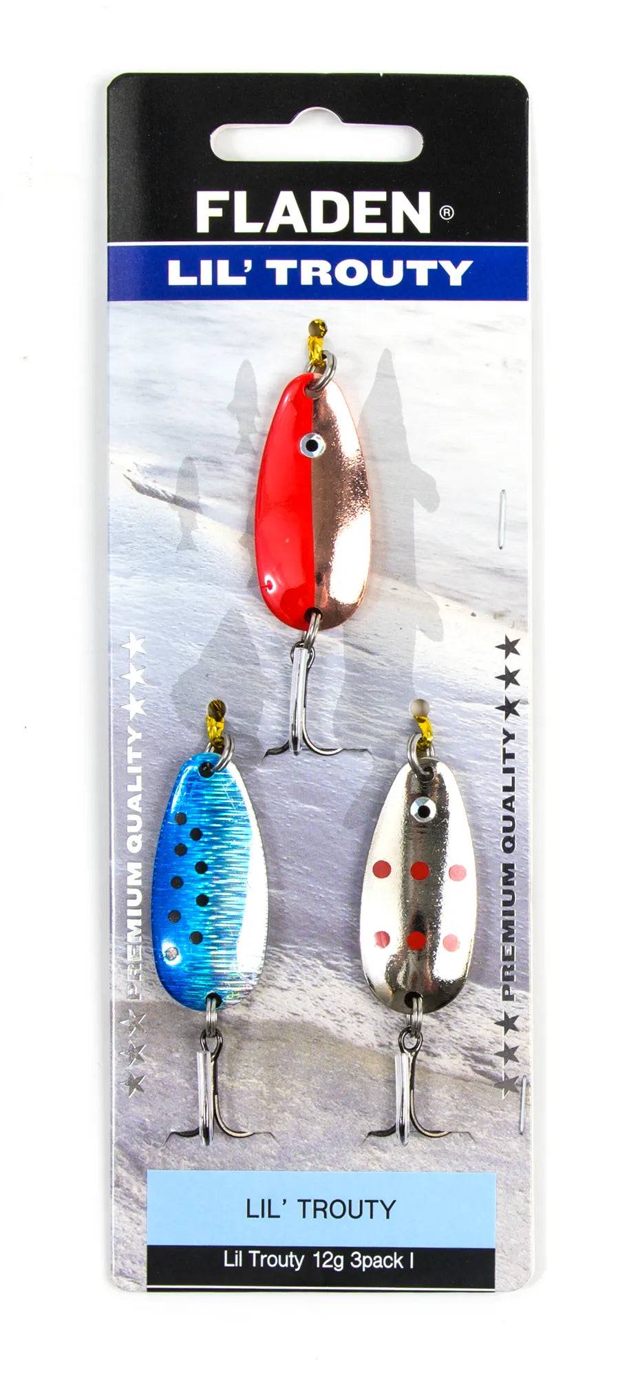 Lil Trouty 3p - 12g / red,silver,blue
