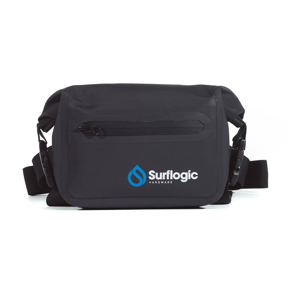 Surflogic Waterproof dry waist pack 2L - Black.
