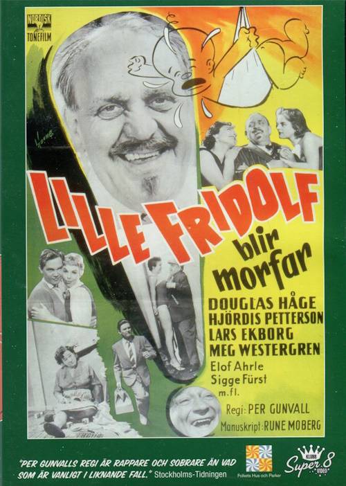 DVD - Lille Fridolf blir Morfar (Douglas Håge) (1957) - Ny DVD