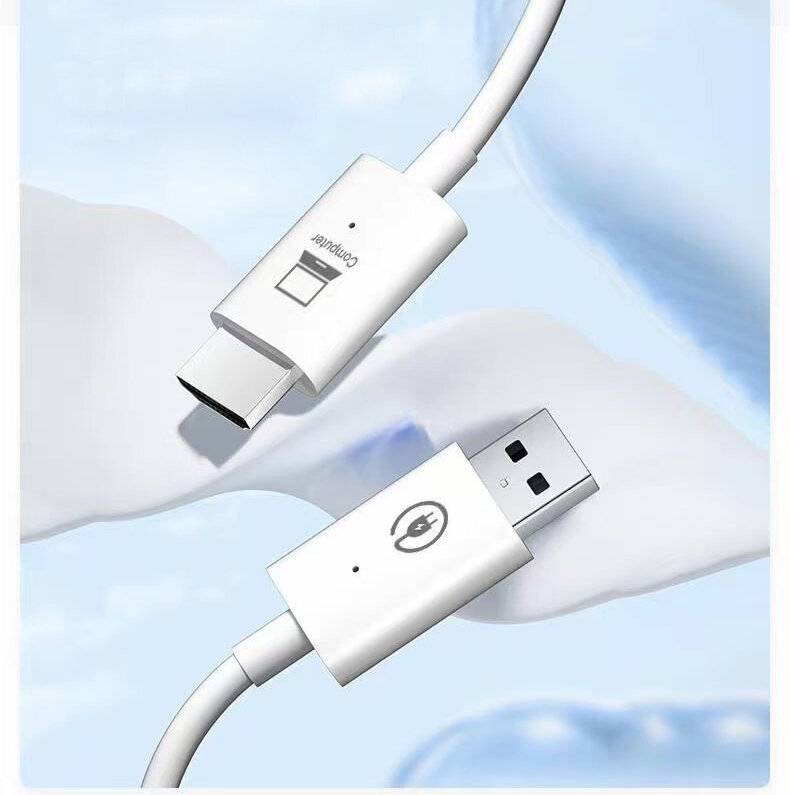 Trådlöst HDMI-förlängningspaket 1080P HDMI-trådlös förlängare Sändare och mottagare upp till 30 m för PC-laptop HDTV DVD