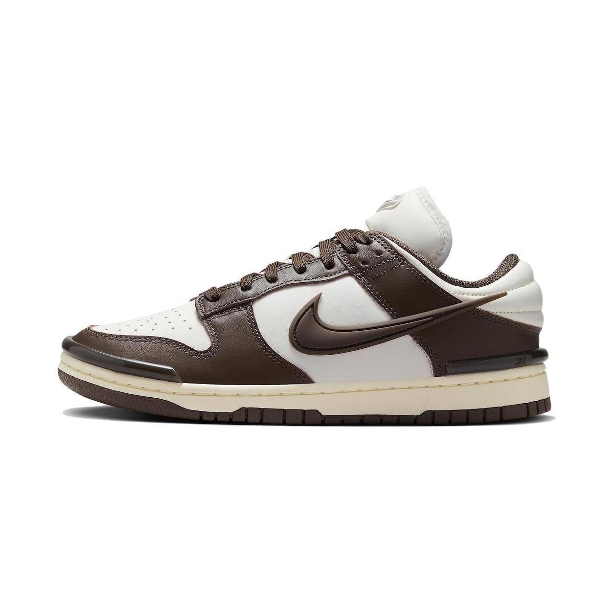 Nike Dunk Low Twist Barockbrun Dam Sneakers Skateskor DZ2794-003 cm gray