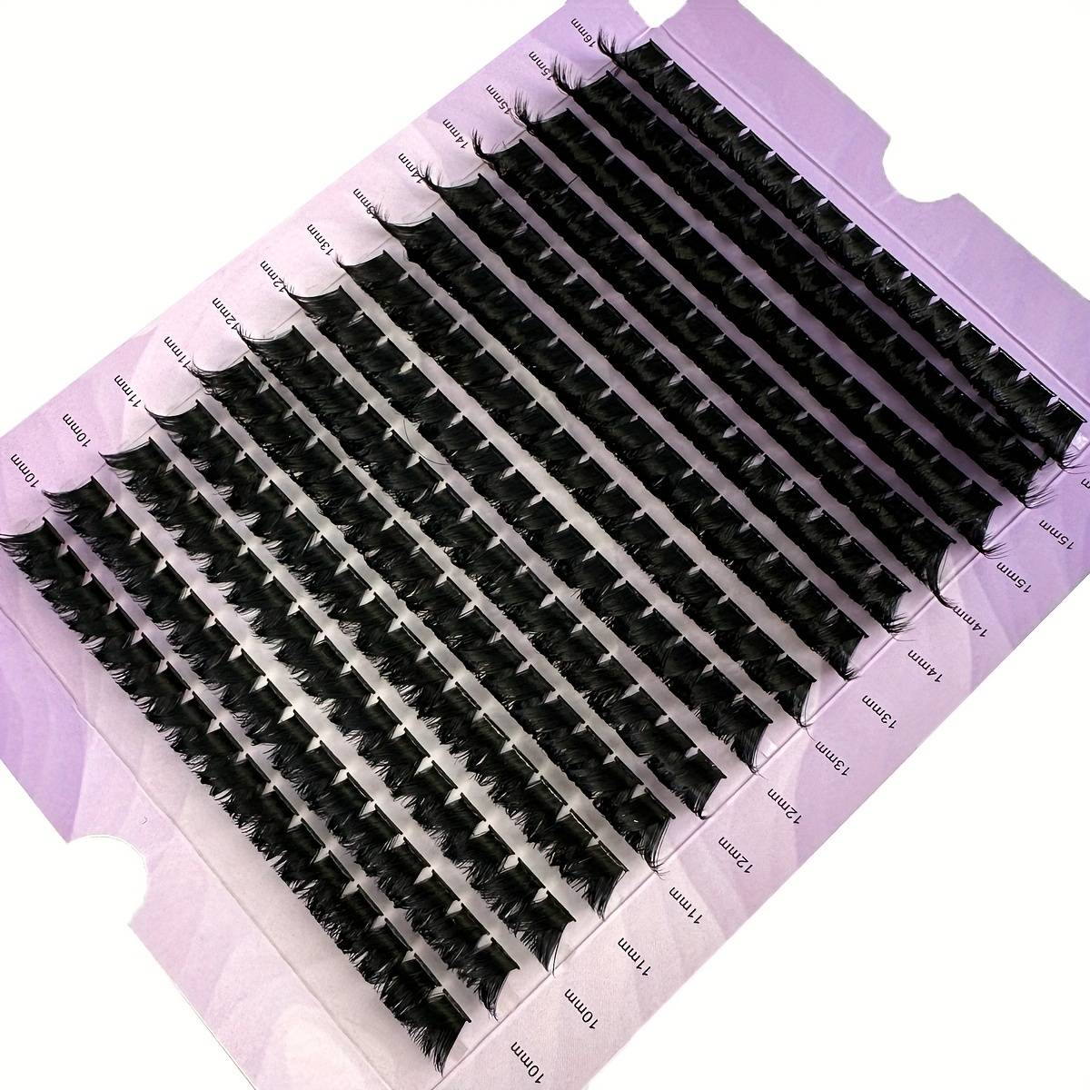 TEMU 224 Bundles Of 160d Mink Eyelashes 0.05mm/0.07mm Fine Eyelashes D/dd Extension 3d Personal Eyelash Group Makeup Black Eyelashes 9mm-16mm Length