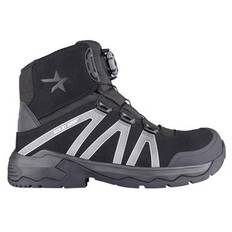 SG81006 Solid Gear S3 Onyx Mid BOA Black Safety Boots