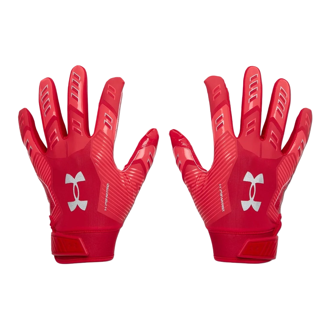 Under Armour F9 Football & Floorball Gloves - Red / M (M)