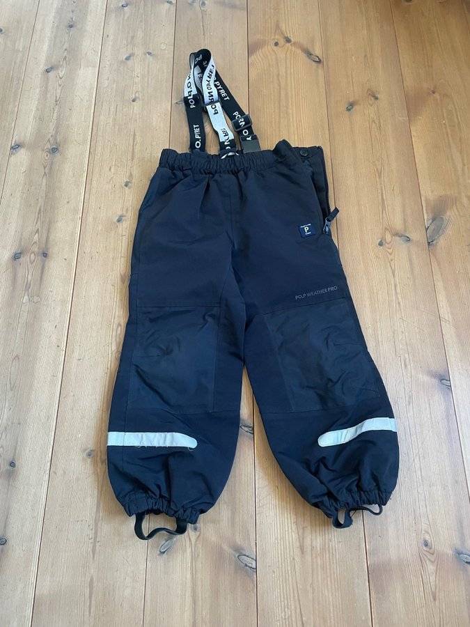 Fina Pop Weather PRO skalbyxor, st 110. Polarn o pyret, överdragsbyxor