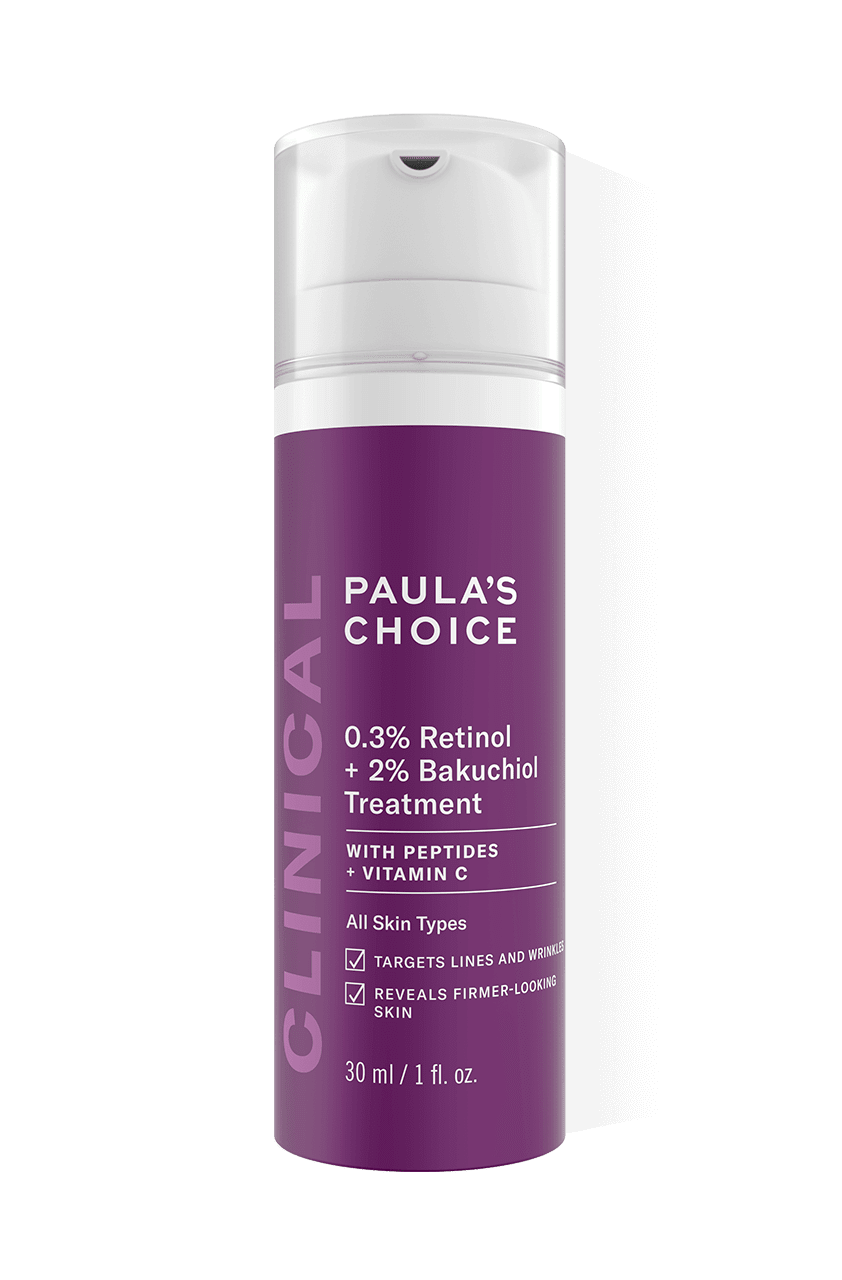 Paula's Choice Clinical 0,3% Retinol Behandling + 2% Bakuchiol Behandling 30 ml Anti-Aging