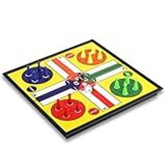 Andux Vikbar magnetisk ludo-schack bärbart brädspelsset CXYXQ-03 (M)