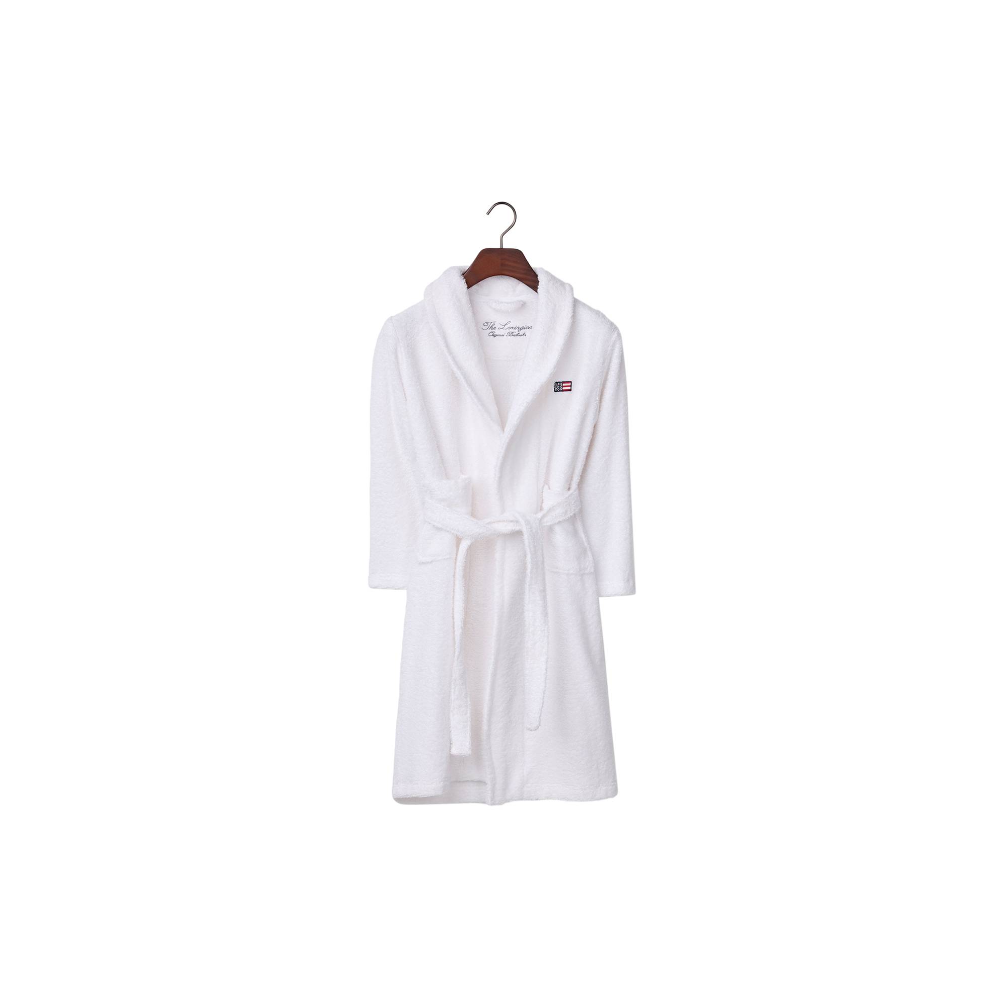 Icons Icons Kids Cotton-Mix Terry Robe, White.