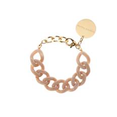 VANESSA BARONI Flat Chain Bracelet - SAND MARBLE (X)
