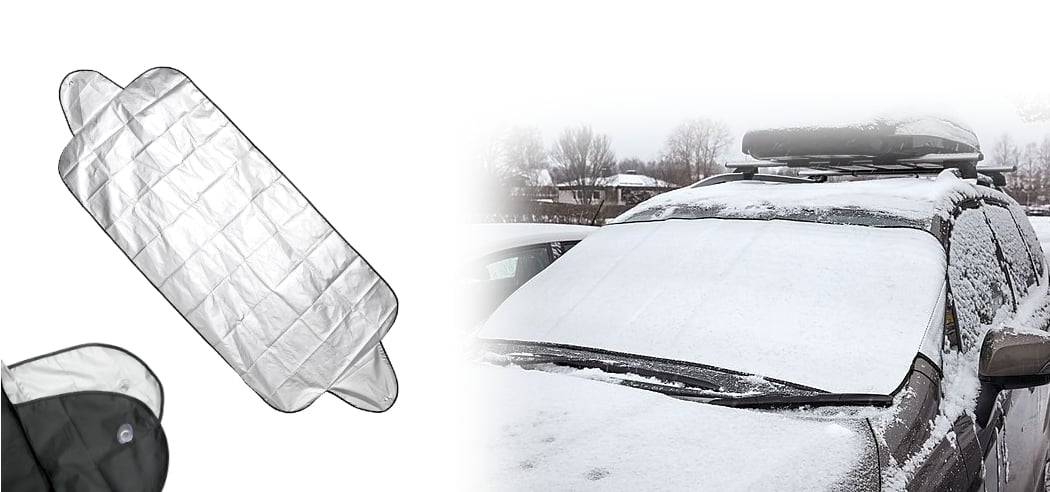 Antisnö vindruteskydd för bil
