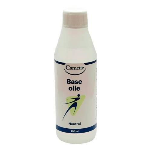 Camette Base olie massageolie neutral - 250 ml.