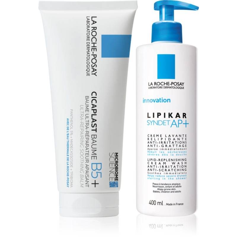 La Roche-Posay Bundles Lipikar + Cicaplast Set För kliande och irriterad hud