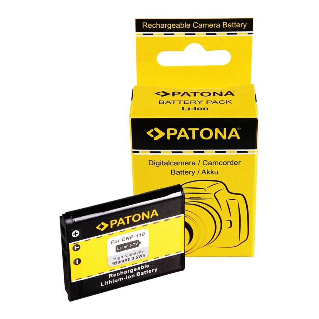 Patona Battery for Casio NP110 Casio Exilim EX-Z2000 EX-Z2300 EX-Z3000