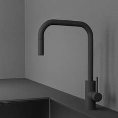 Köksblandare Scandtap Steel Accent Square med Utdragbar Pip