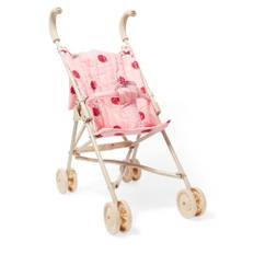 Konges SlÃ¸jd Doll Ladybug glitter stroller - pink