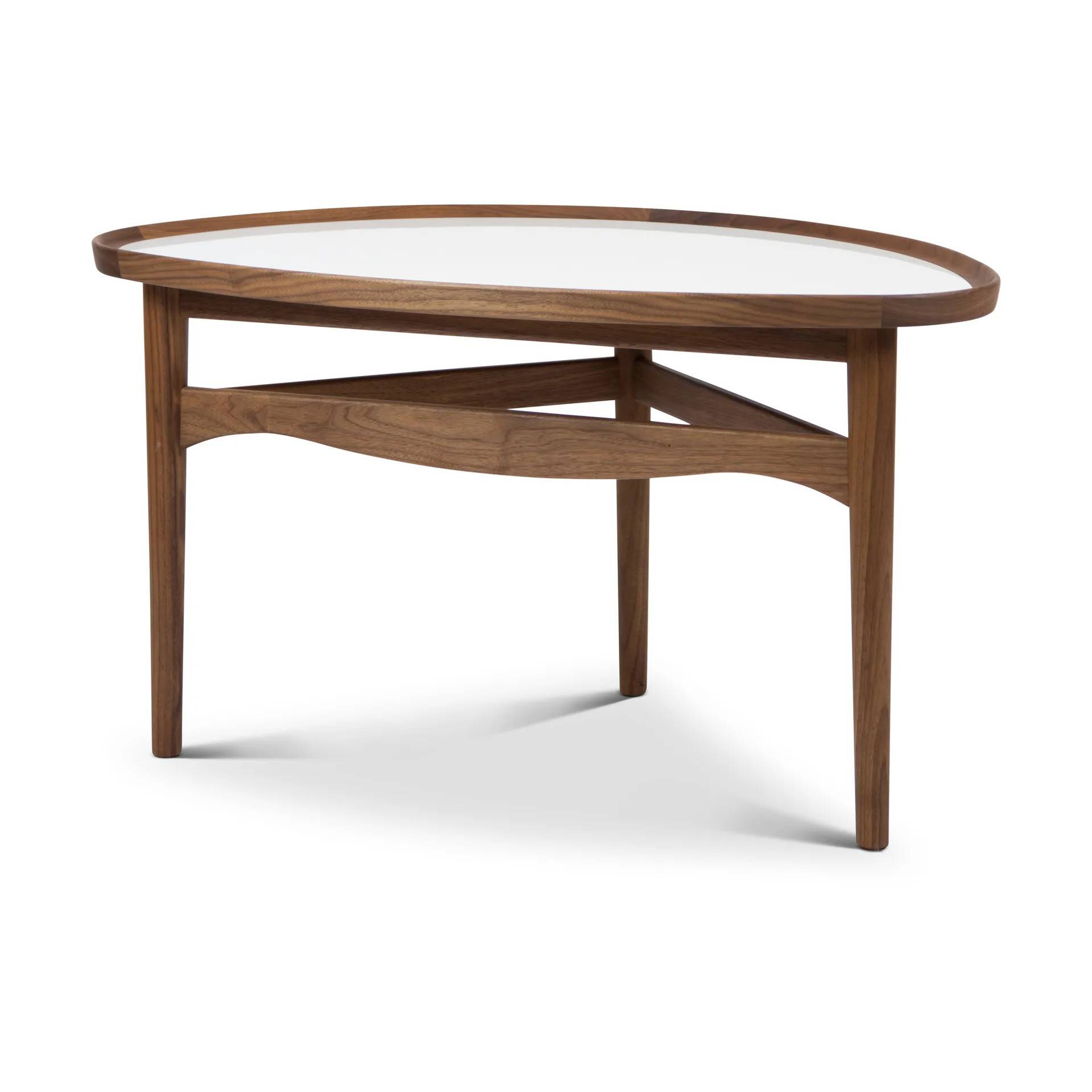 House of Finn Juhl Eye table soffbord Valnöt-vit laminat