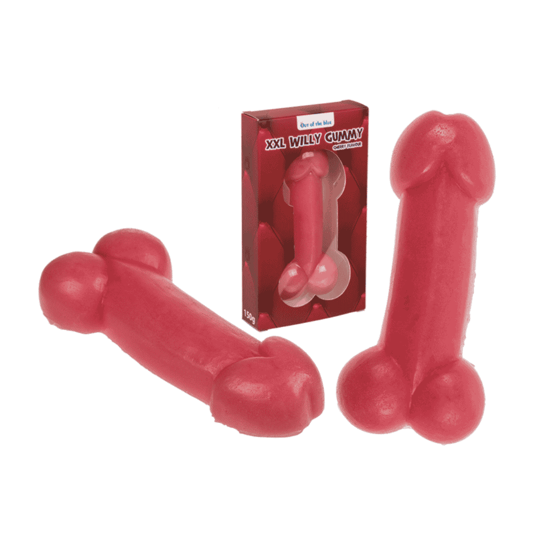XXL Willy Gummy – Gigantiskt gelégodis