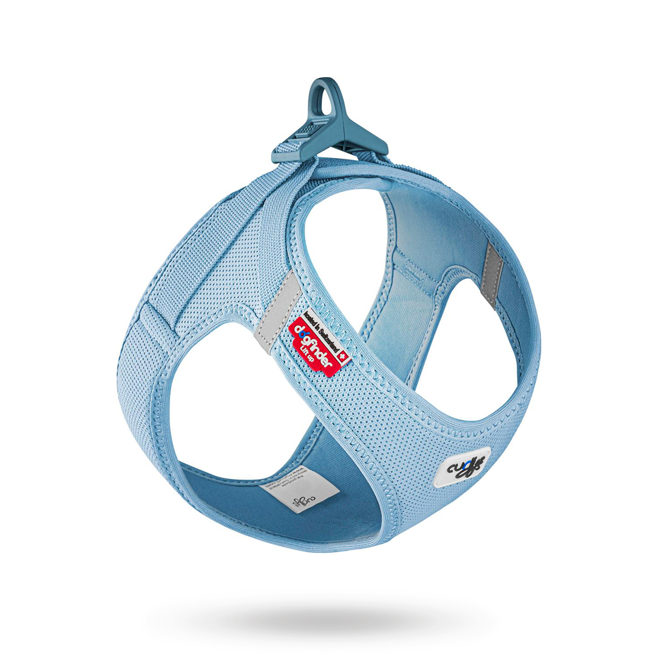 Curli Vest Clasp Air-Mesh Hundsele - Sky blue