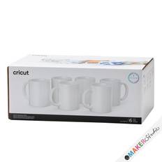Cricut kop hvid 350ml (6 stk)