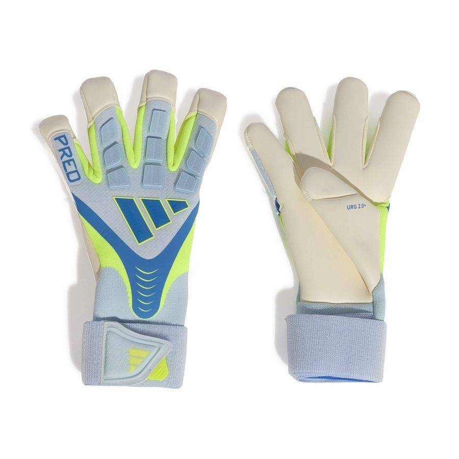 adidas Målvaktshandske Predator Pro Hybrid Strap Ice Cold Precision - Crystal Sky/Ray Blue/Gul - ['Blå'] (10)
