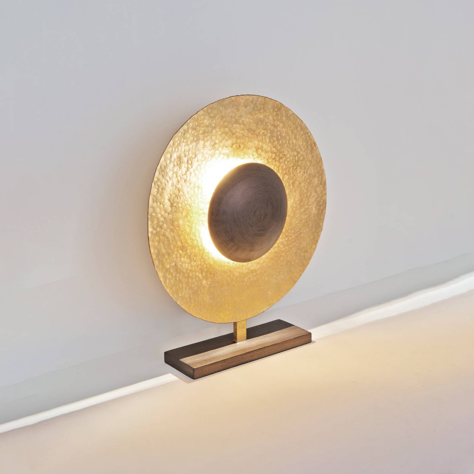 Holländer Design bordslampa Satellite, Mässing / guld, Vardagsrum / matsal, Metall, Design, Bordslampa