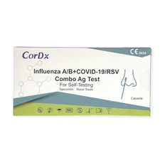 Covid-19/Influenza A+B/RSV kombineret hurtigtest (AG)