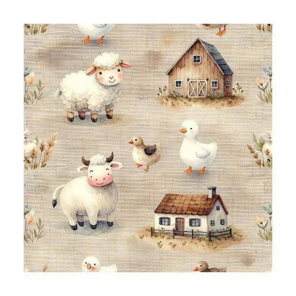 Økotex bomulds jersey, Farm