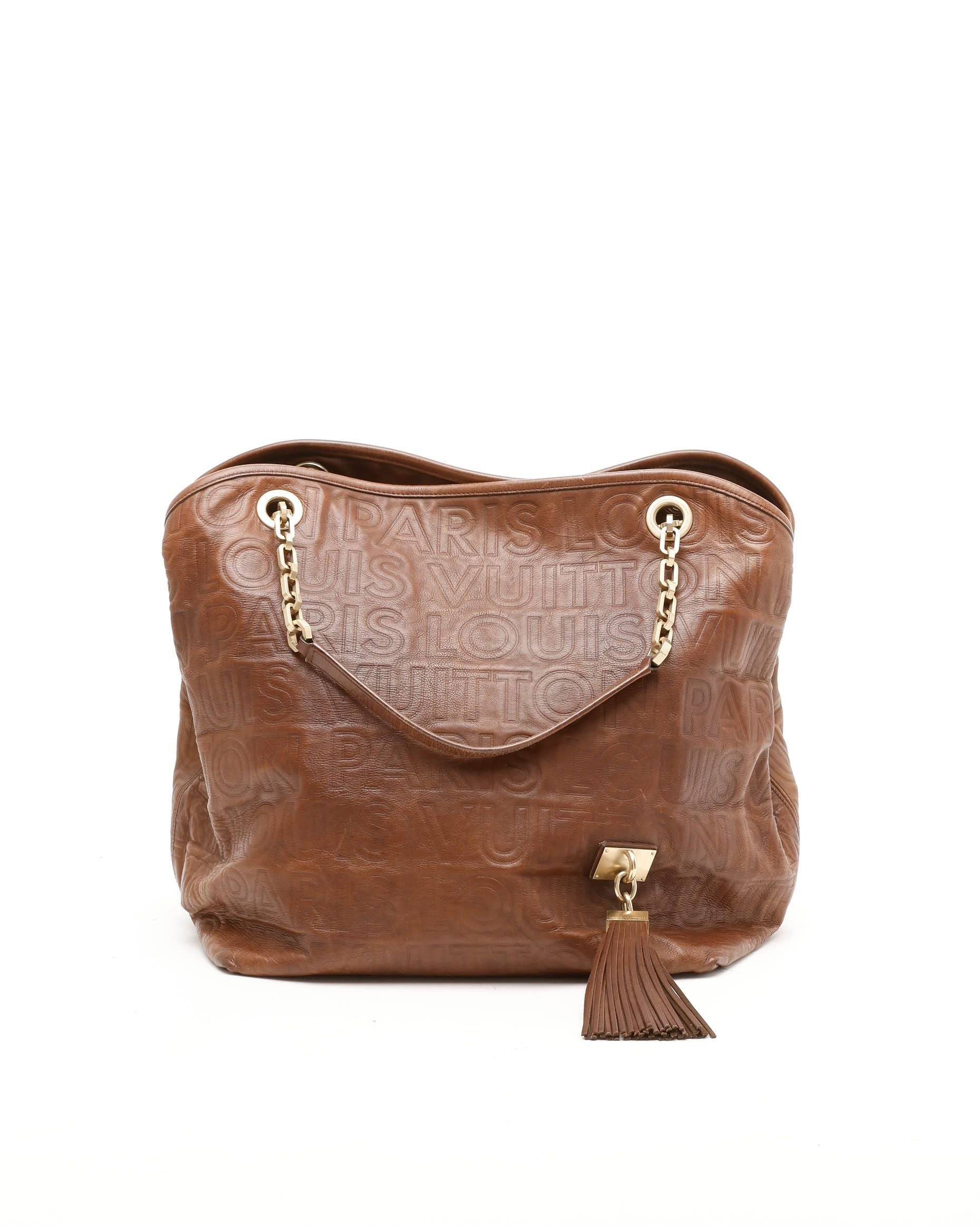 Louis Vuitton Paris Souple Whisper Bag - Brown - One Size