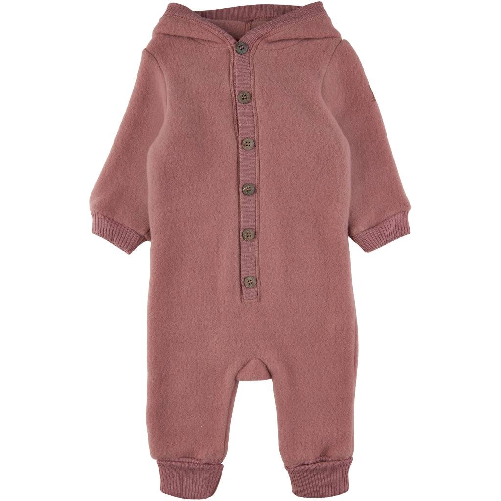 Baby Ulddragt Hætte - Burlwood - 62