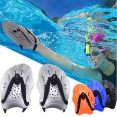 Barn och vuxna Sport aquatici Snorkling ny paddel Träning nytt träningsverktyg handskar handdyna fenor - Silver