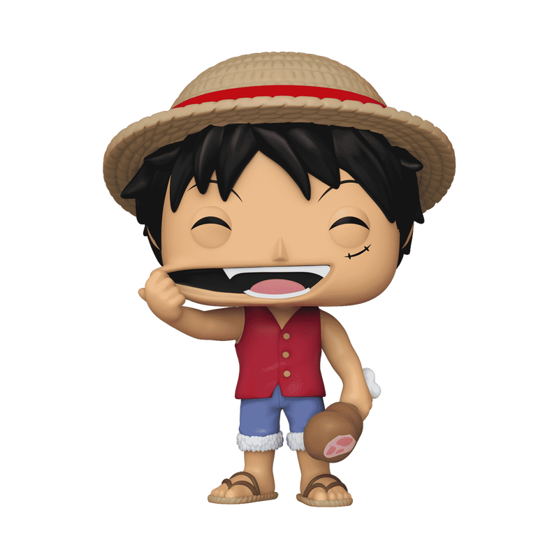 Funko POP! One Piece: Monkey D. Luffy with Meat - #1771 - Brugtmoms