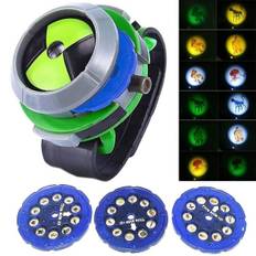 Ben 10 Ur - Ben 10 Omnitrix - Ben 10 Legetøj - Alien Force Ultimatrix Ur - Seje Gadgets - Sjove Actionfigurer - Gaver til Drenge og Børn