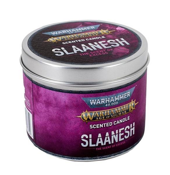 Warhammer 40,000 (40k): Scented Candle (Duftlys) - Slaanesh (The Scent of Excess)