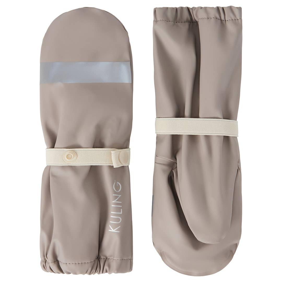 Kuling Vilnius Fodrade Regnvantar Taupe Taupe 2-4 Y Beige 2-4 år Pojkar, Flickor