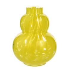 Hestia Curved Small Yellow Confetti Vase One Size
