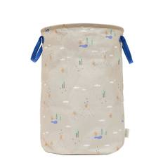 OYOY MINI Foxy Laundry/Storage Basket – Large |Beige |38X38XH54 cm