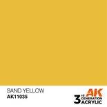 AK Interactive 3rd Gen: Sand Yellow (17ml) AK11035
