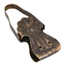 Klämma clips antik brun Gårdsromantik shabby chic lantlig stil