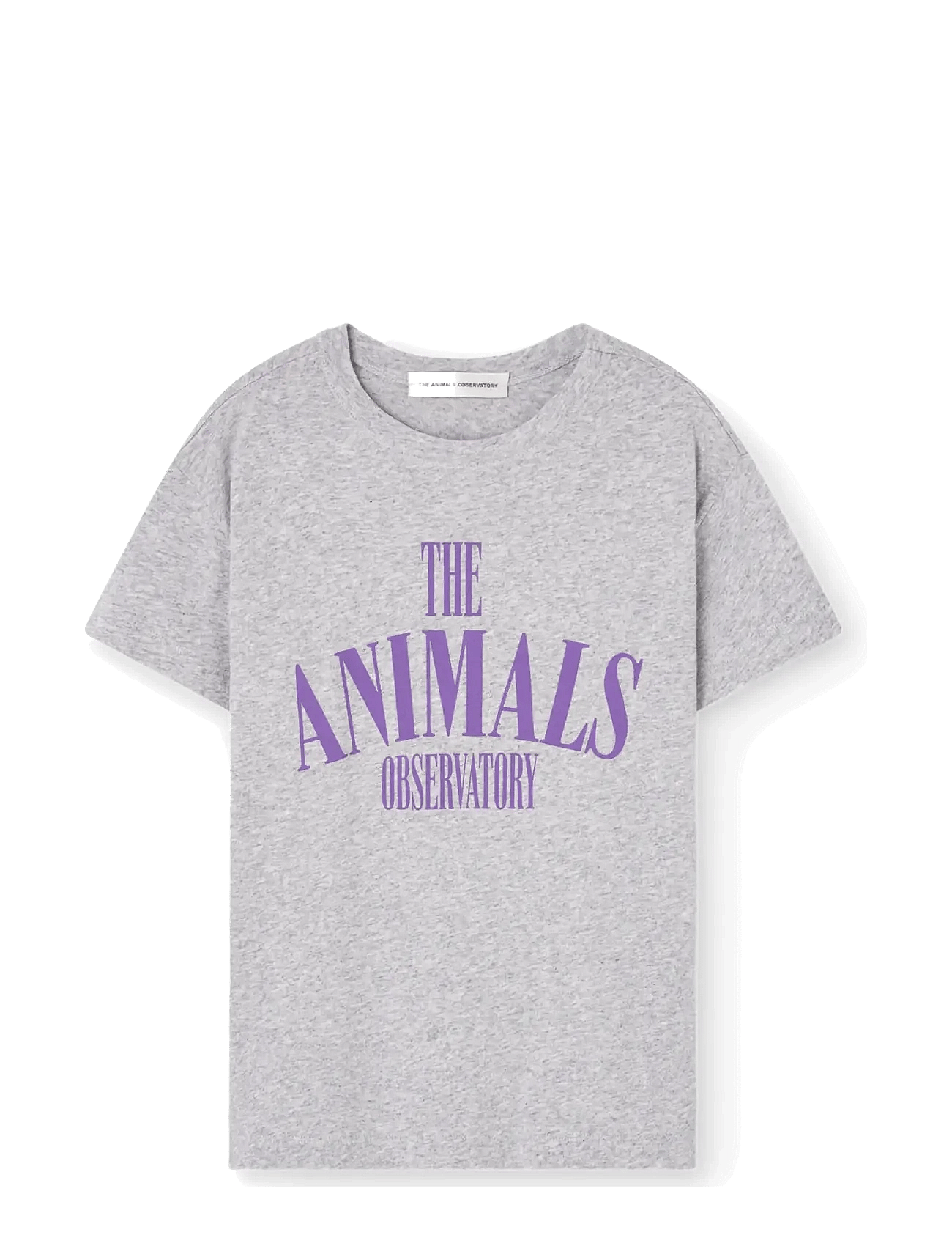 THE ANIMALS OBSERVATORY Pupfish Kid T-Shirt Medium Grey Heather - Grey - 10 Y
