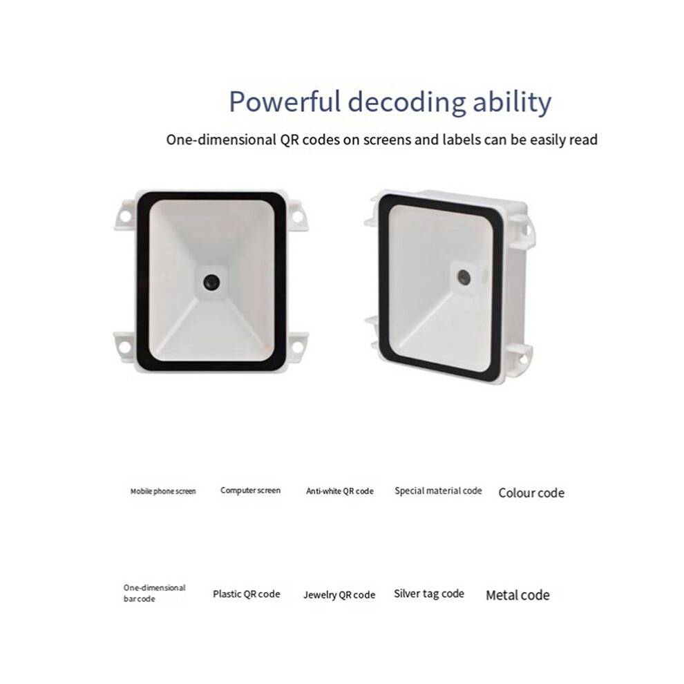 2X Embedded 2D Barcode Scanner USB QR Barcode Reader RS232 TTL Interface Kiosk Small Fixed Installation Barcode Printer