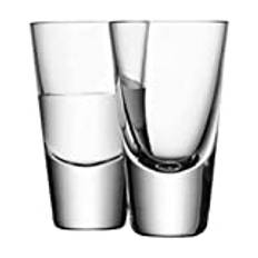 LSA Wodka-glas/snapglas, 100 ml, handgjorda, 4 stycken