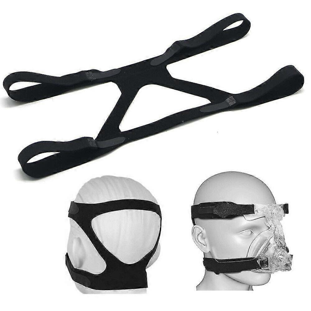 2x Universal CPAP-maske hovedbåndsrem, kompatibel med ResMed Mirage, Philips Respironics Walkbee SZRH AF