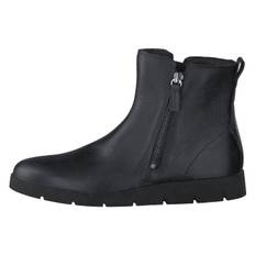 282013 Bella Black Leather, Female, Skor, Kängor och Boots, chelsea boots, Svart, EU 36 (EU 36)