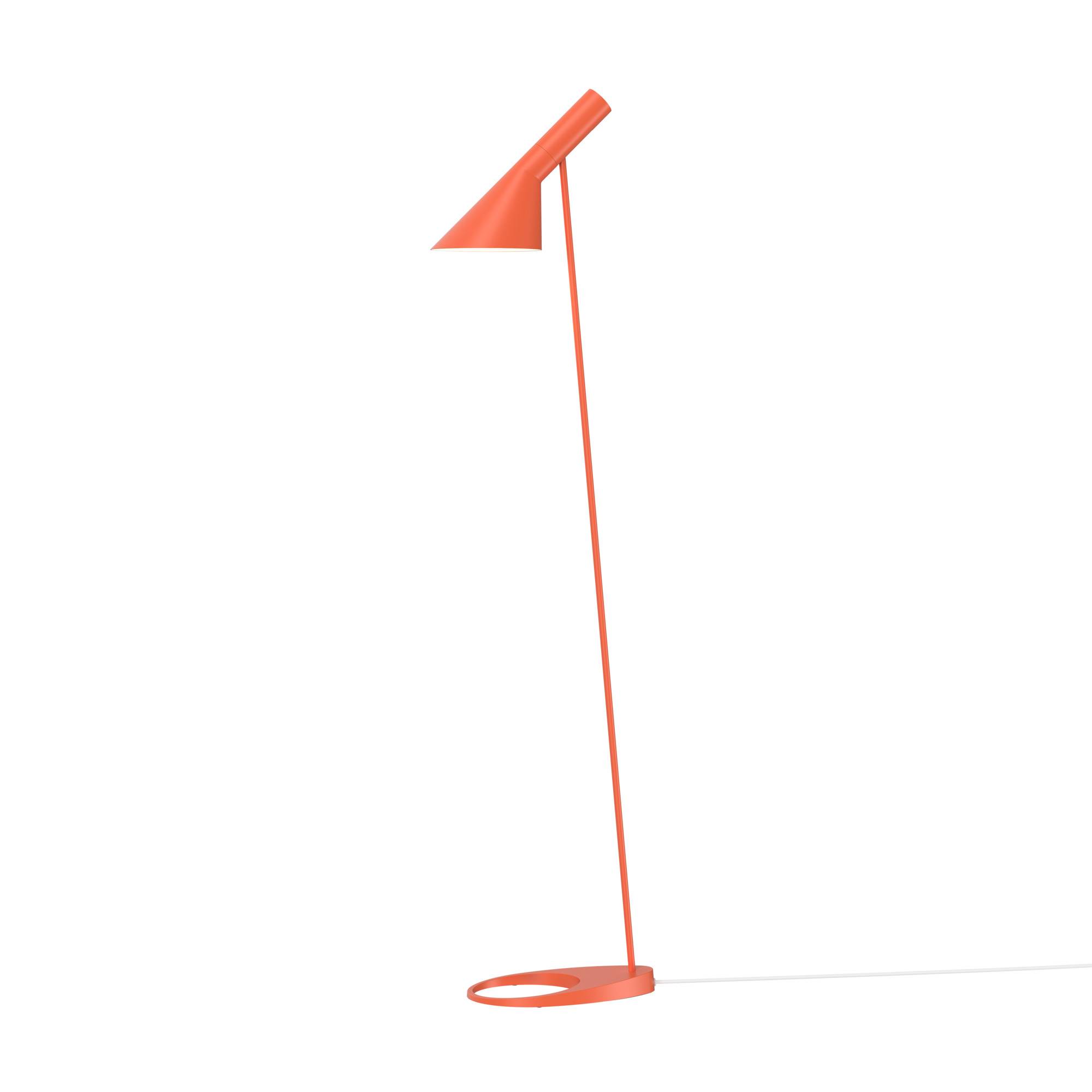 Louis Poulsen AJ Gulvlampe af Arne Jacobsen Electric orange.