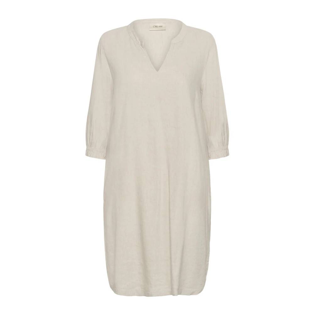 Cream - Cremilia Kort Kimono Klänningar - Dam - S - Läder
