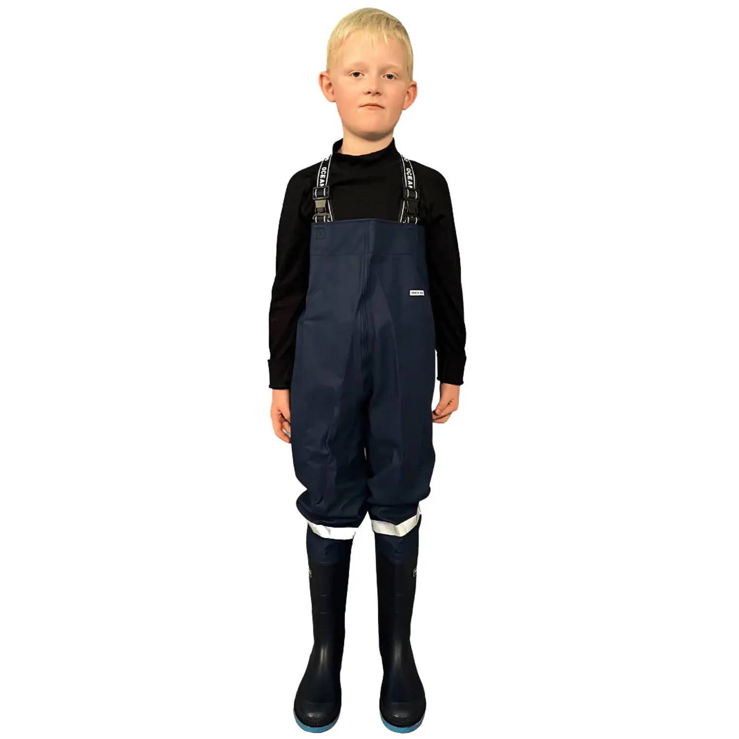 Ocean Cloud junior waders, Navy (38)