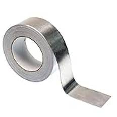 Aluminiumfolietejp Högtemperaturtejp Bra tätning och isolering Längd 20 meter Tjocklek 0,06/0,08 mm Bredd 48-150 mm, 0,08 mm×100 mm ()