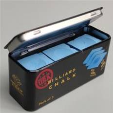 Tiger pool krita pool cue tip krita biljard krita ljusblå biljard pool snooker cue stick krita biljard tillbehör